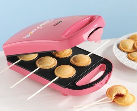 Original Babycakes Nonstick Pie Pop Maker Kit with 50 Recipes - Perfect for Holiday Baking, Birthday Parties & Kids Snacks