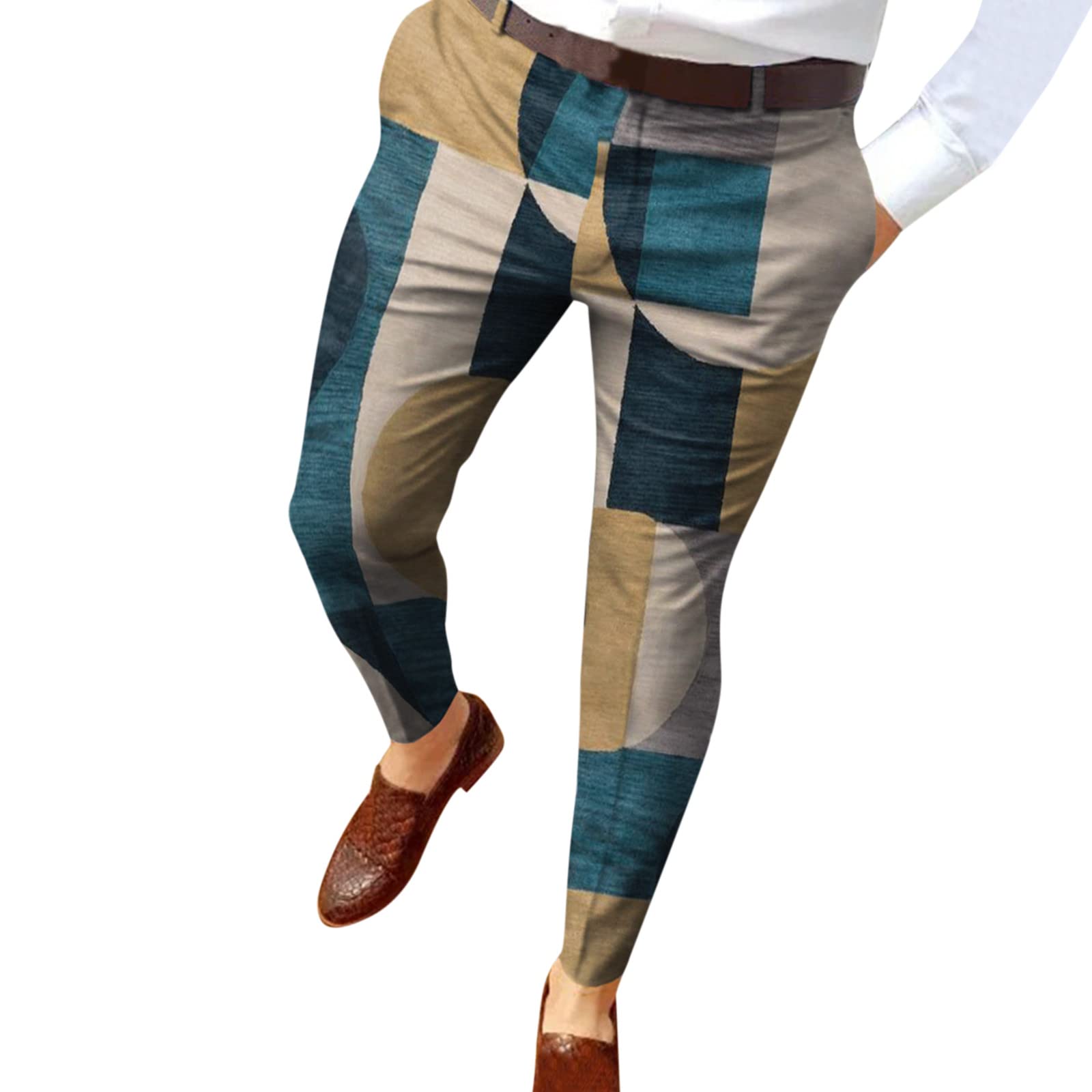Men's Slim Fit Dress Pants for Business & Office - Professional Formal Trousers with Comfort Stretch - Perfect for Work, Interviews & Special Occasions