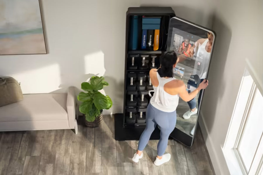 NordicTrack Vault Complete Home Gym Mirror - Interactive Smart Fitness Equipment for Full-Body Workouts | Perfect for Home Exercise, Yoga & Cardio Training