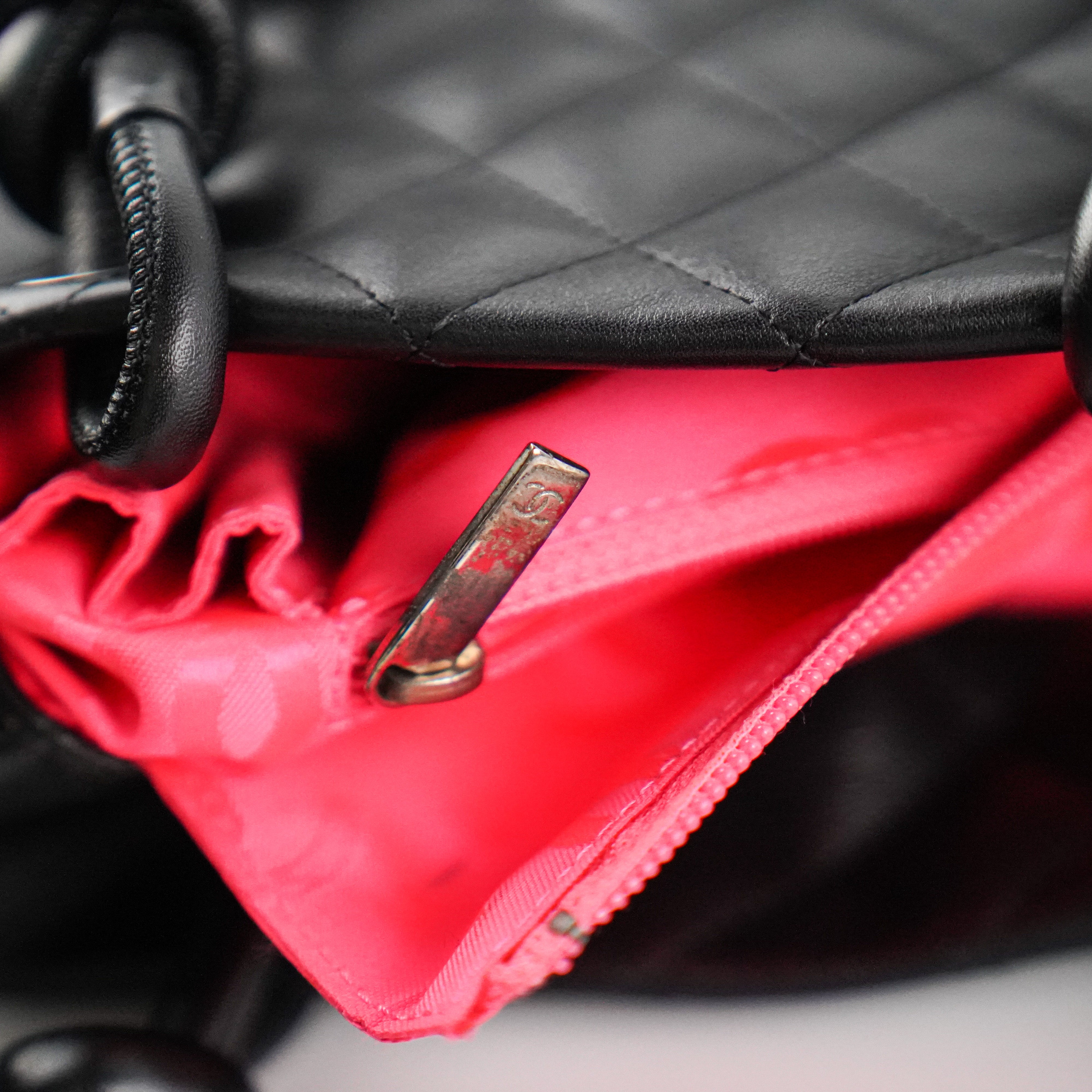Chanel Rue Cambon Black Lambskin Leather Tote Bag - Luxury Designer Handbag for Women, Perfect for Work, Travel & Everyday Use