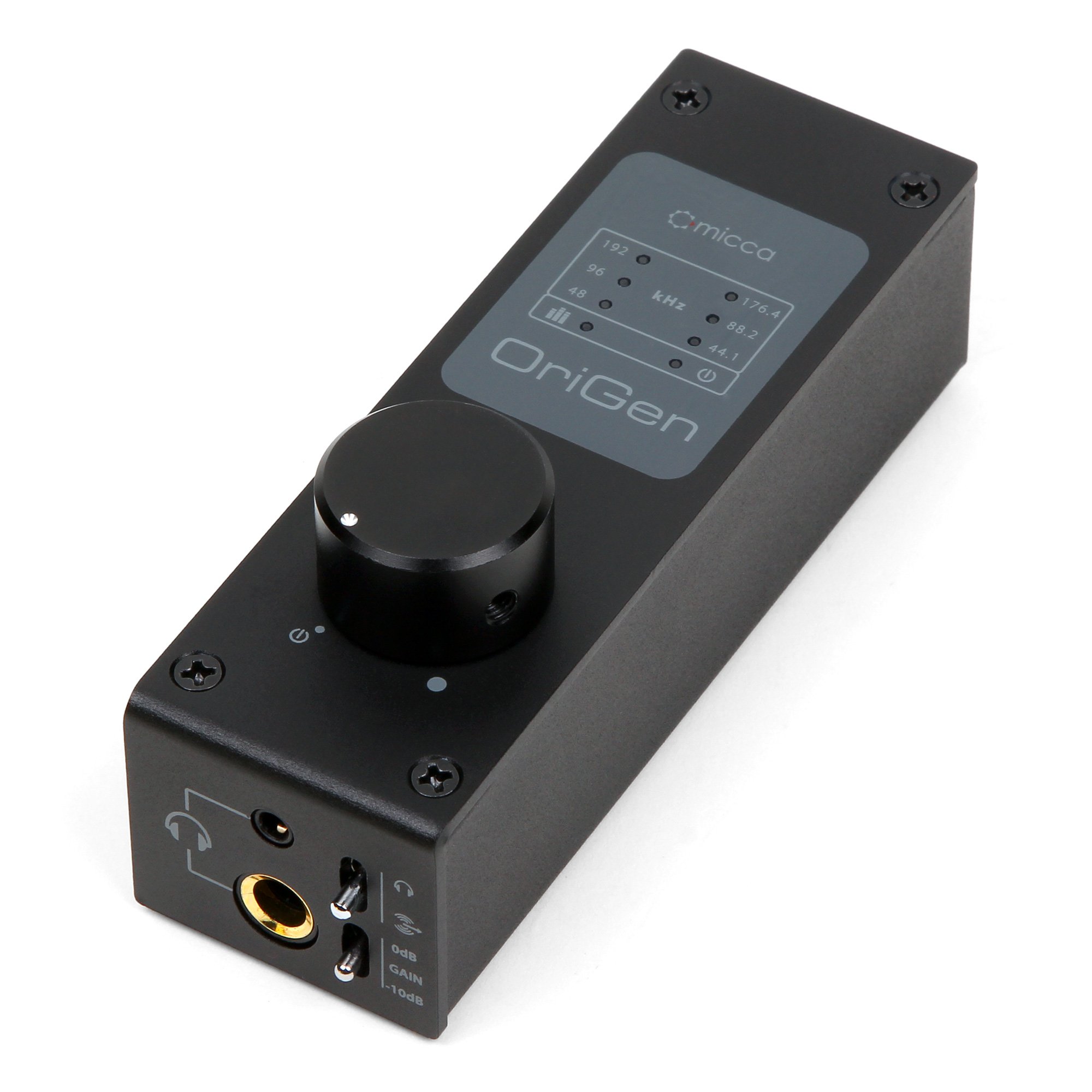 Micca OriGen G3 HiFi USB & Optical DAC Headphone Amplifier - 24-Bit/192kHz, Preamp with Volume Control for Desktop & Laptops - Perfect for Audiophiles, Gaming & Home Studio Setups