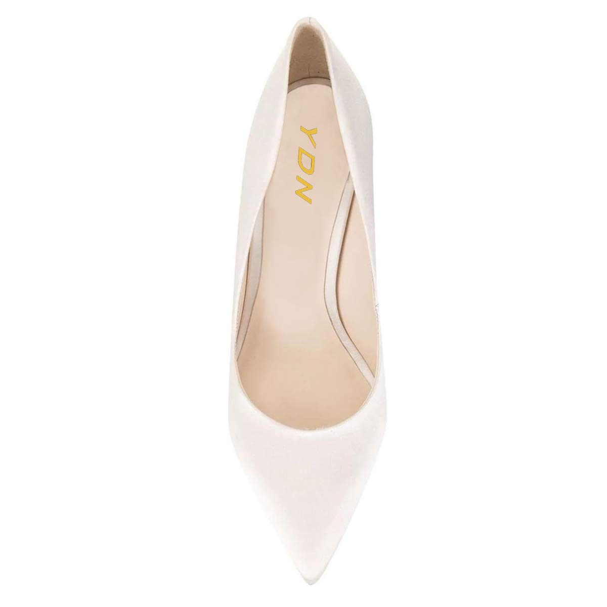 YDN Women's Sexy Spiral High Heel Pumps - Pointed Toe Slip-On Dress Shoes for Office & Evening Parties | Comfortable Work Heels for Professional Women