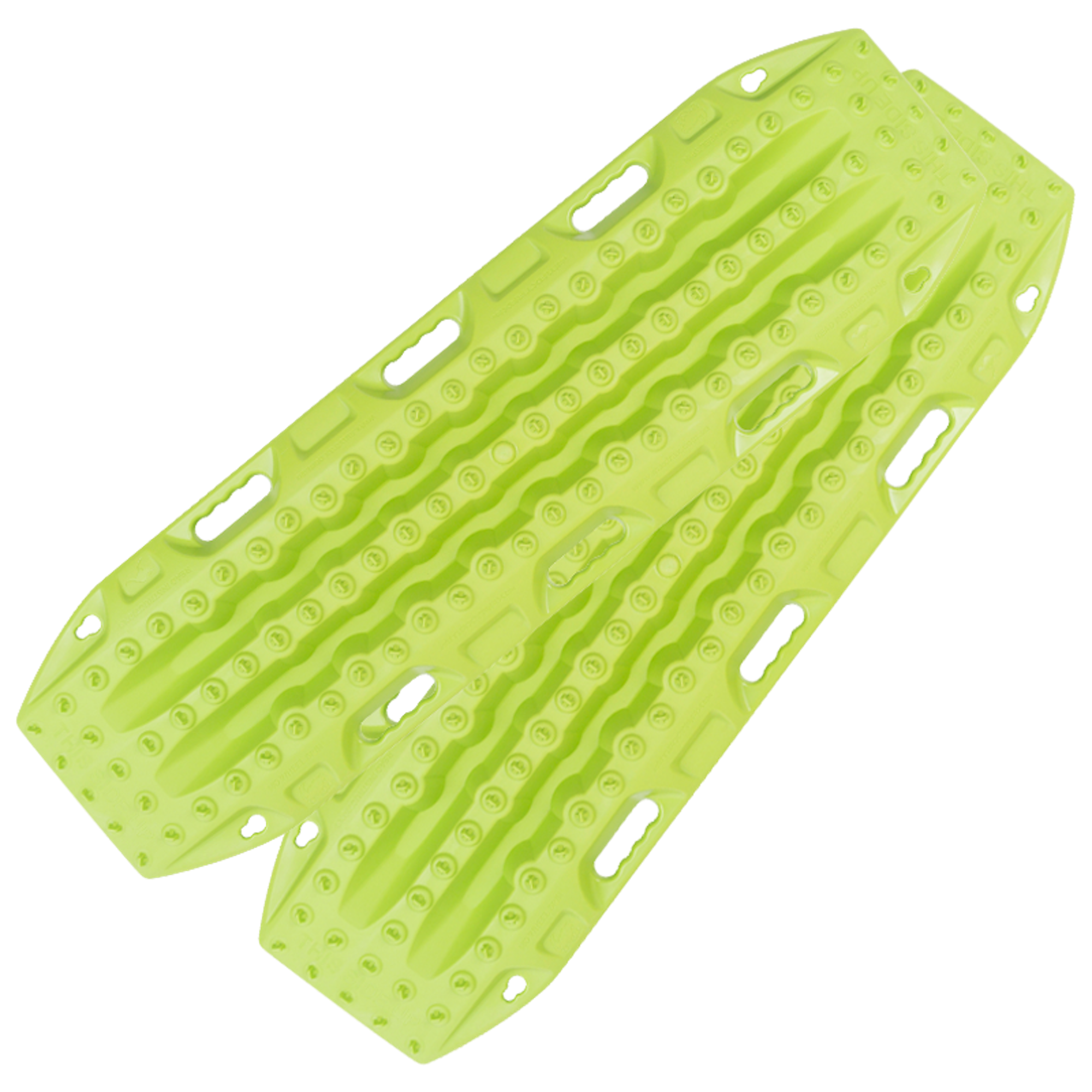 MAXTRAX MKII Off-Road Recovery Boards - Heavy Duty 4x4 Vehicle Traction Mats for Sand, Mud & Snow - Lime Green - Perfect for Jeep, Truck & SUV Adventures