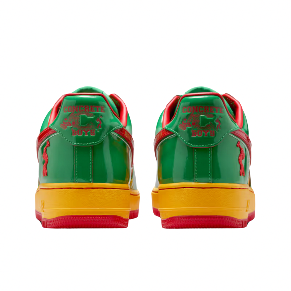 Nike Air Force 1 Low Sneakers - Lil Yachty Concrete Boys Edition in Lucky Green | Men's Basketball Shoes for Streetwear & Casual Style