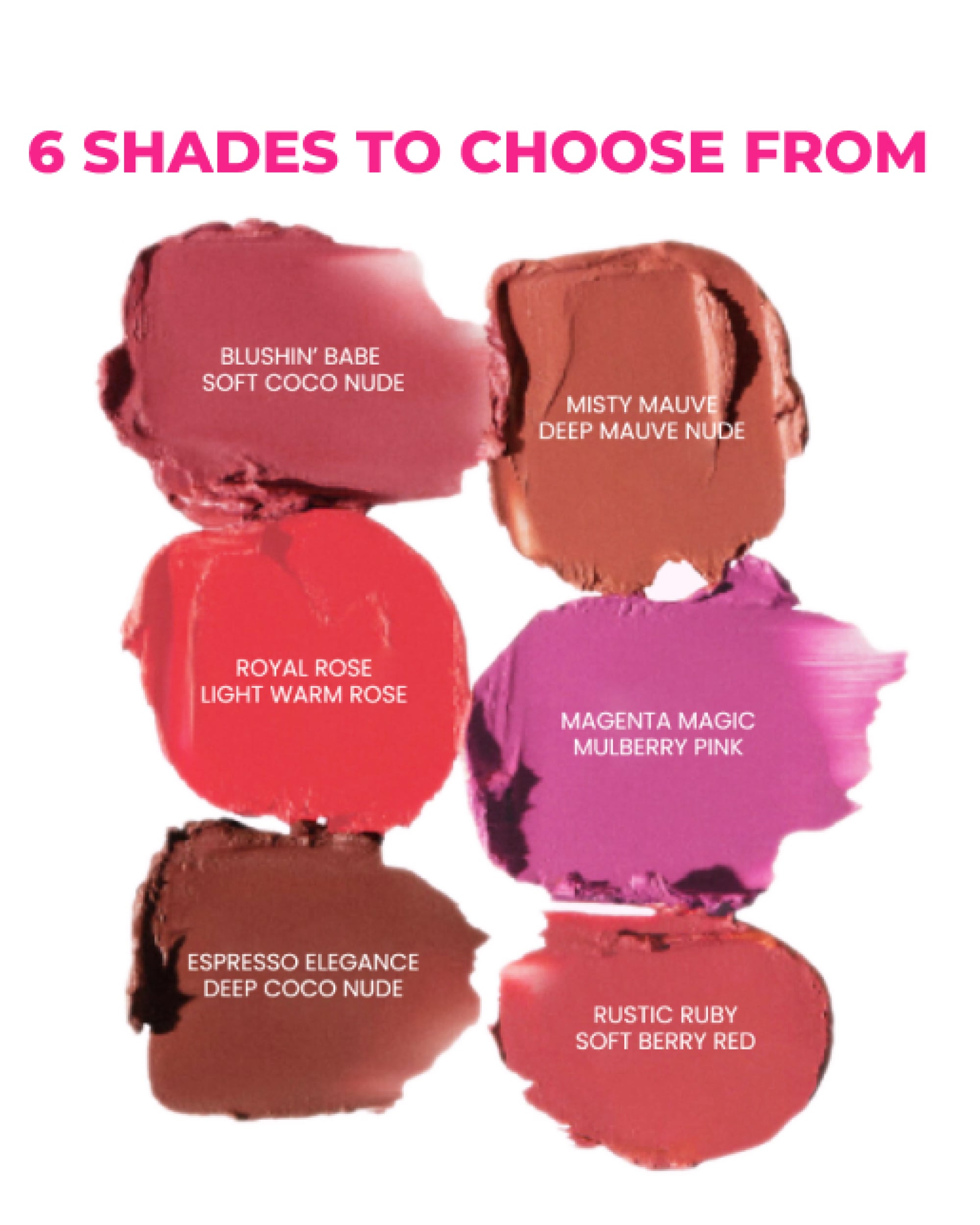 Matte Lip Crayon - Long Lasting Vegan Lipstick for Women, Non-Drying Matte Finish, Cruelty Free Makeup | Perfect for Everyday Wear, Date Night & Special Occasions