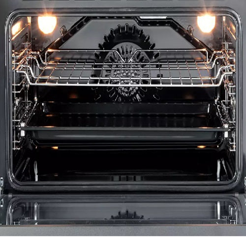 Elba ELIO910 90cm Built-in Oven - Stainless Steel Electric Oven with Convection & Grill for Home Baking, Roasting & Cooking | Perfect for Kitchens, Restaurants & Bakeries