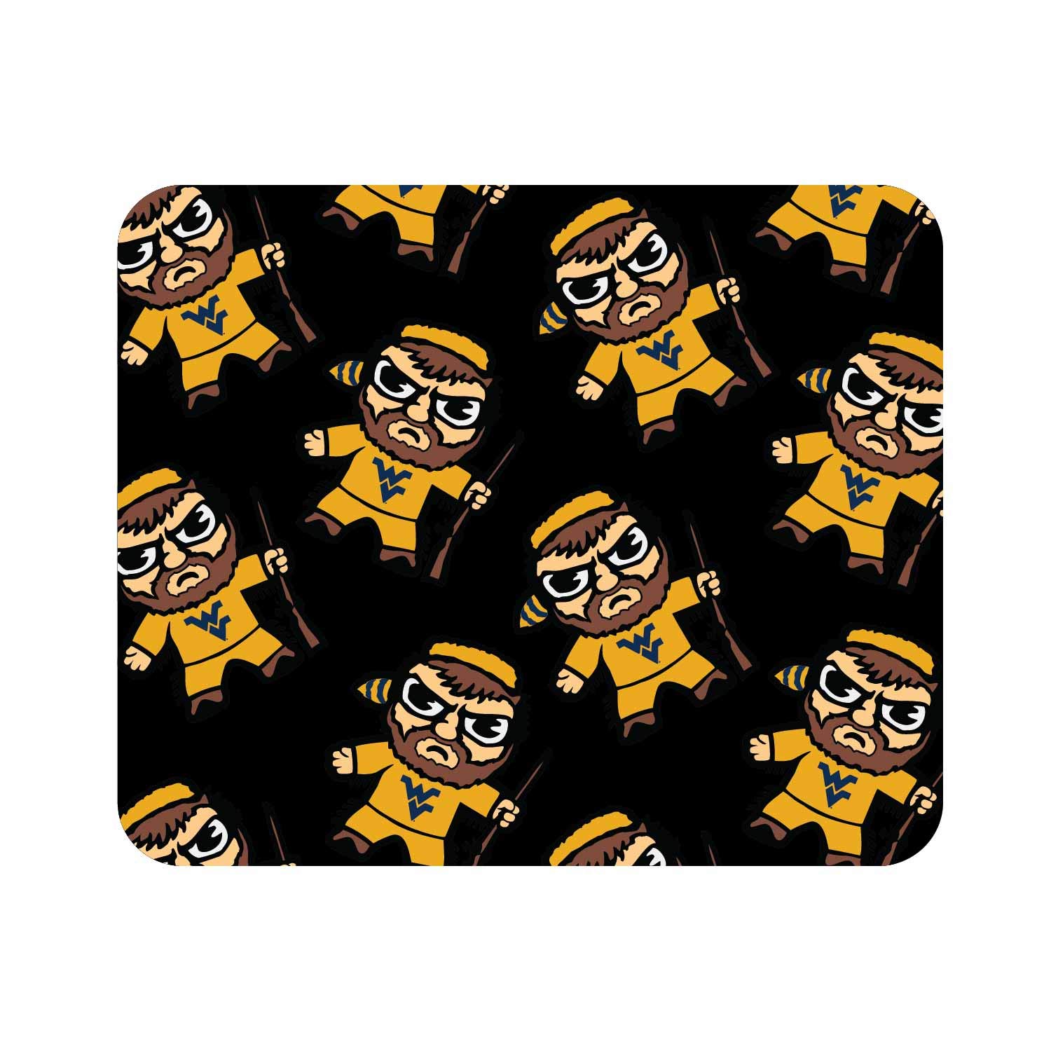 OTM Essentials WVU West Virginia University Standard Fabric Mouse Pad - Non-Slip Desk Accessory for Gaming & Office Work - Tokyodachi Mascot Design - Perfect for College Dorms, Home Offices & Gaming Setups