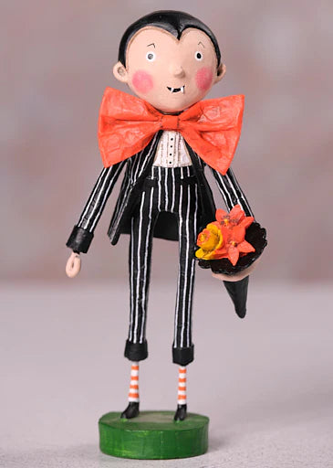 Lori Mitchell Date Night Dracula Halloween Figurine - New 2024 Collectible - Perfect for Halloween Decor, Gothic Home Decor & Vampire-Themed Parties
