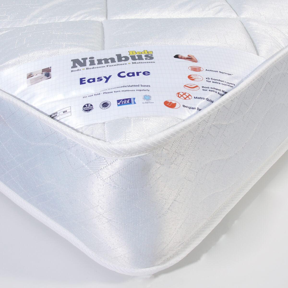EasyCare Mattress - Premium Comfort & Support for Restful Sleep - Perfect for Bedrooms, Guest Rooms & Dormitories