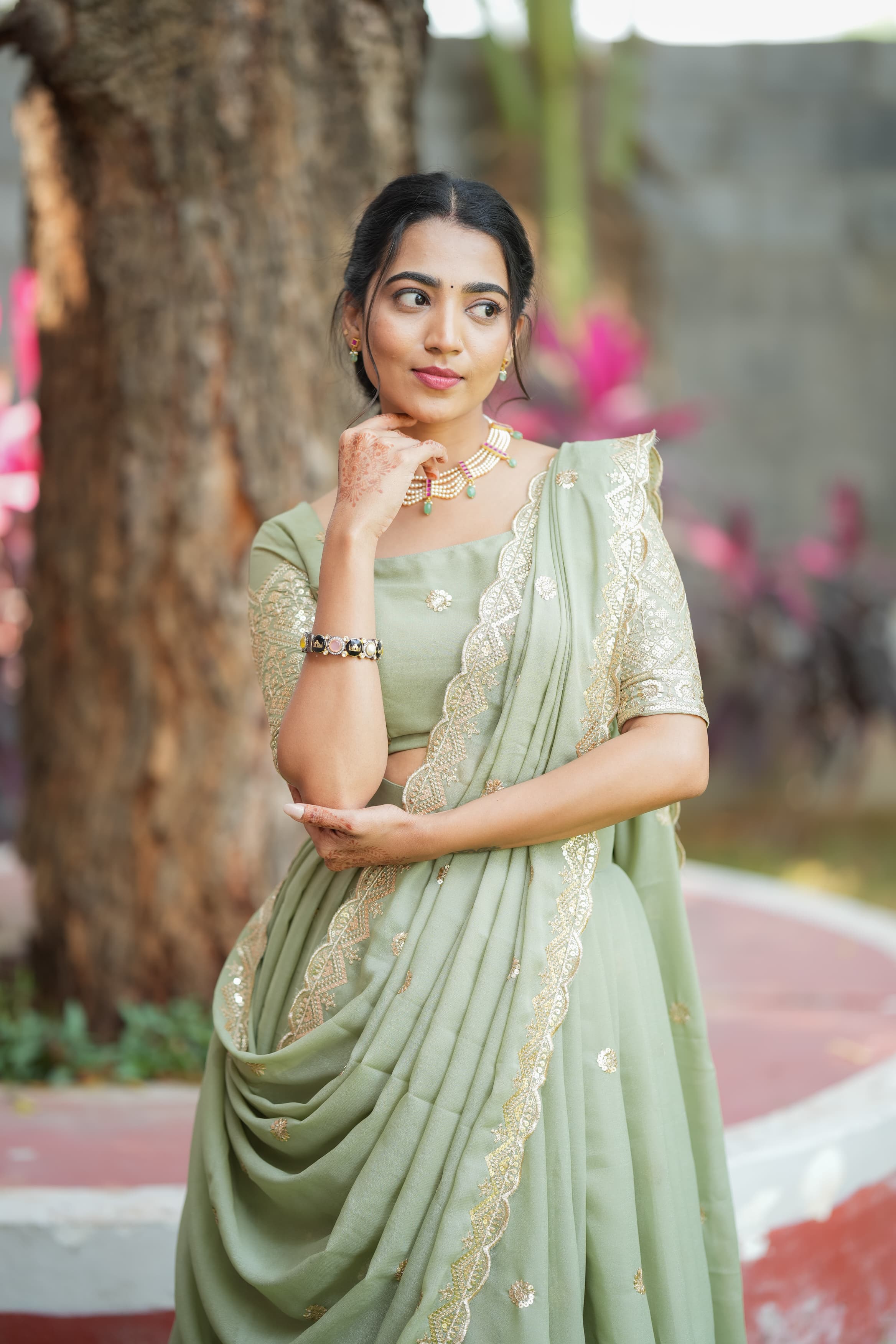 DD665 Valli Simple and Elegant Lehenga Choli Set for Women | Traditional Indian Bridal Wear | Perfect for Weddings, Festivals & Special Occasions