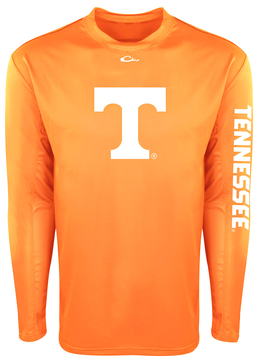 Tennessee Long Sleeve Performance Shirt - Moisture Wicking Athletic Top for Running, Hiking & Outdoor Activities