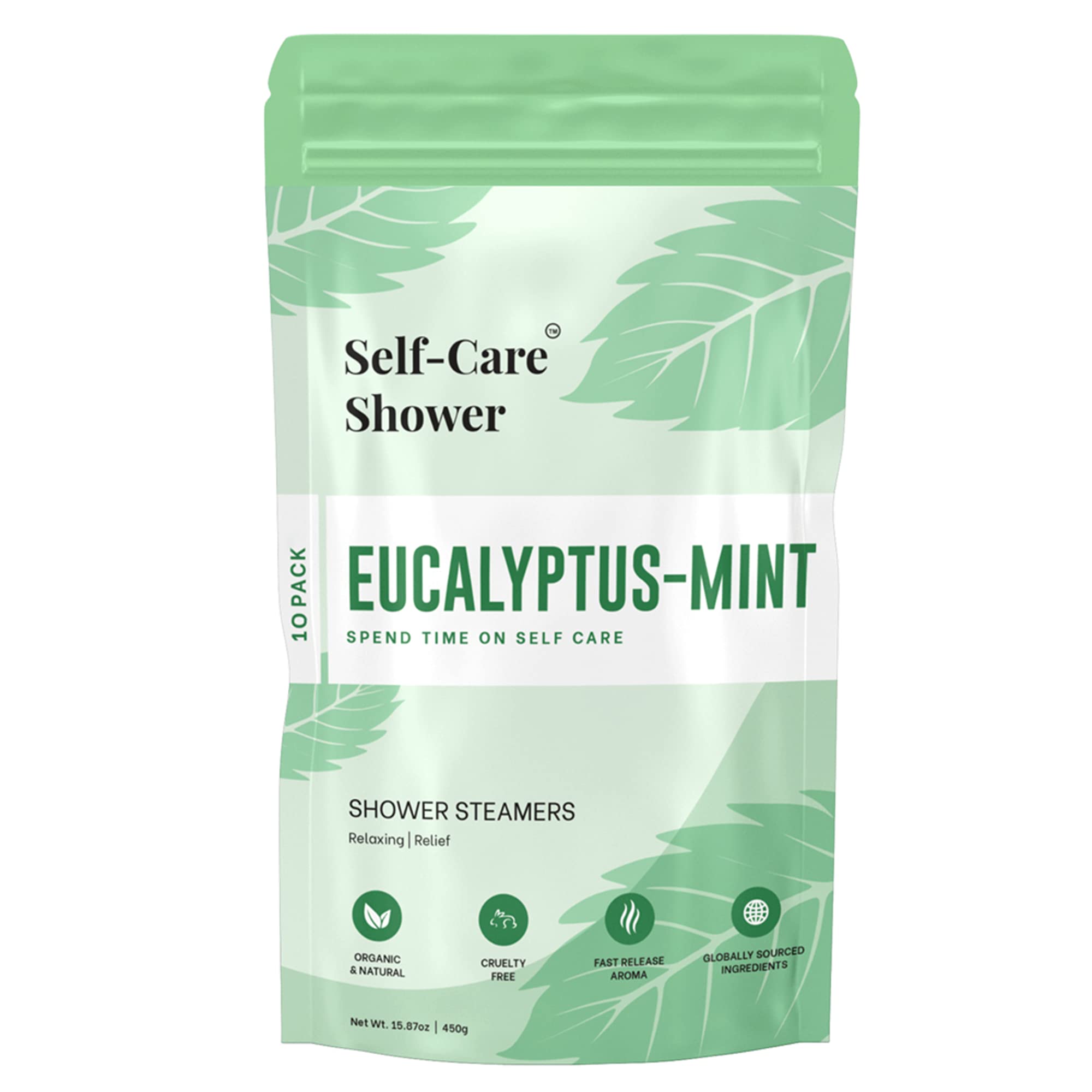 Eucalyptus Mint Shower Steamers - Long-Lasting Aromatherapy Shower Bombs with Essential Oils - Relaxing Self-Care Gifts for Christmas Stocking Stuffers, Birthdays & Spa Nights - Perfect for Stress Relief & Home Spa Experience