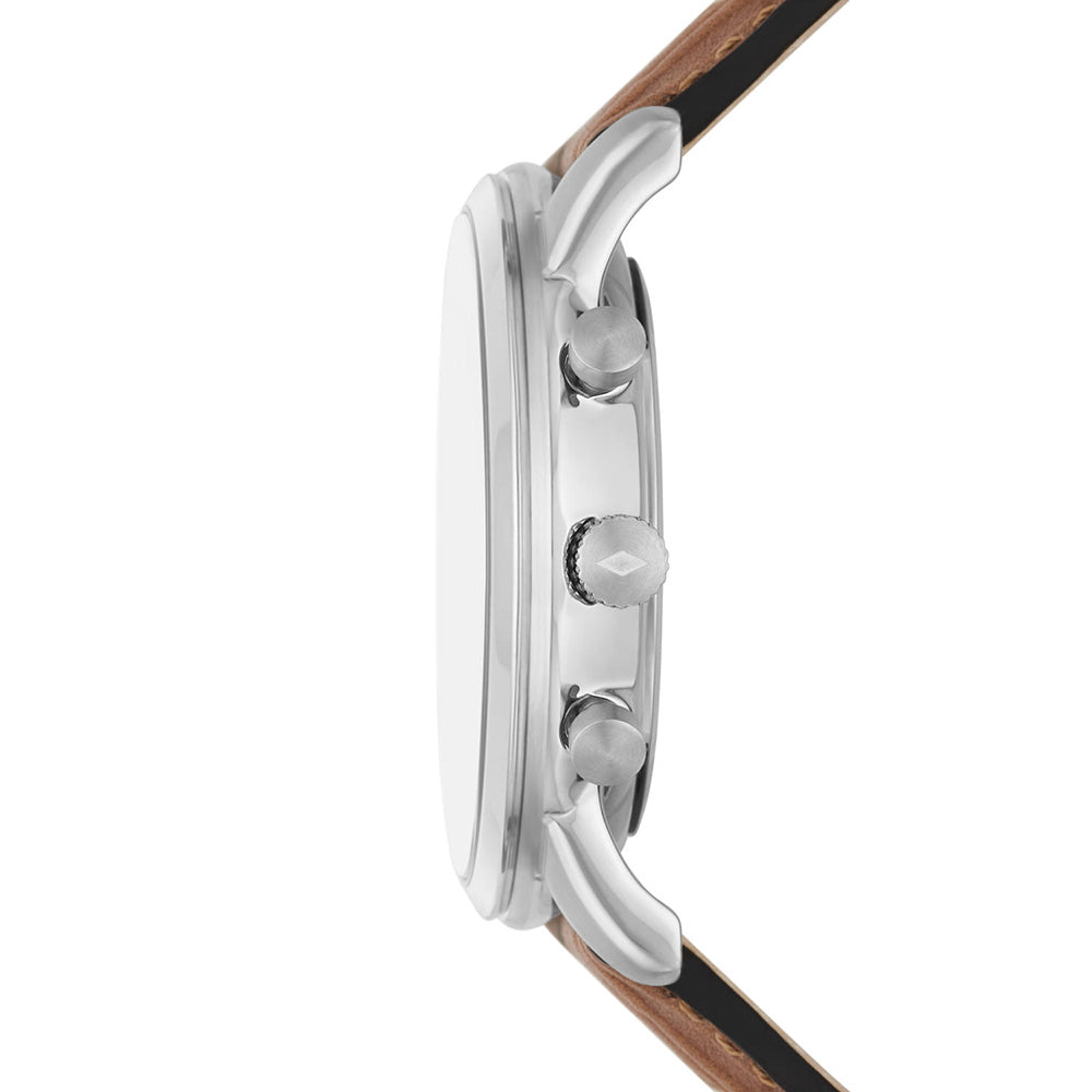 Fossil Minimalist FS5928 Men's Stainless Steel Watch - Slim, Elegant Design for Business & Casual Wear