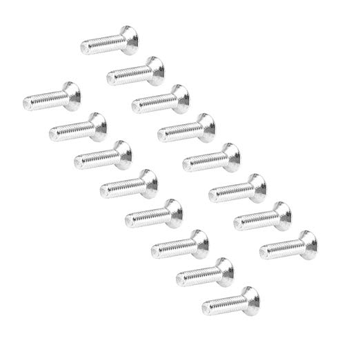 304HC Stainless Steel Hex Bolts M3x12mm 100pcs - for Furniture & DIY Projects