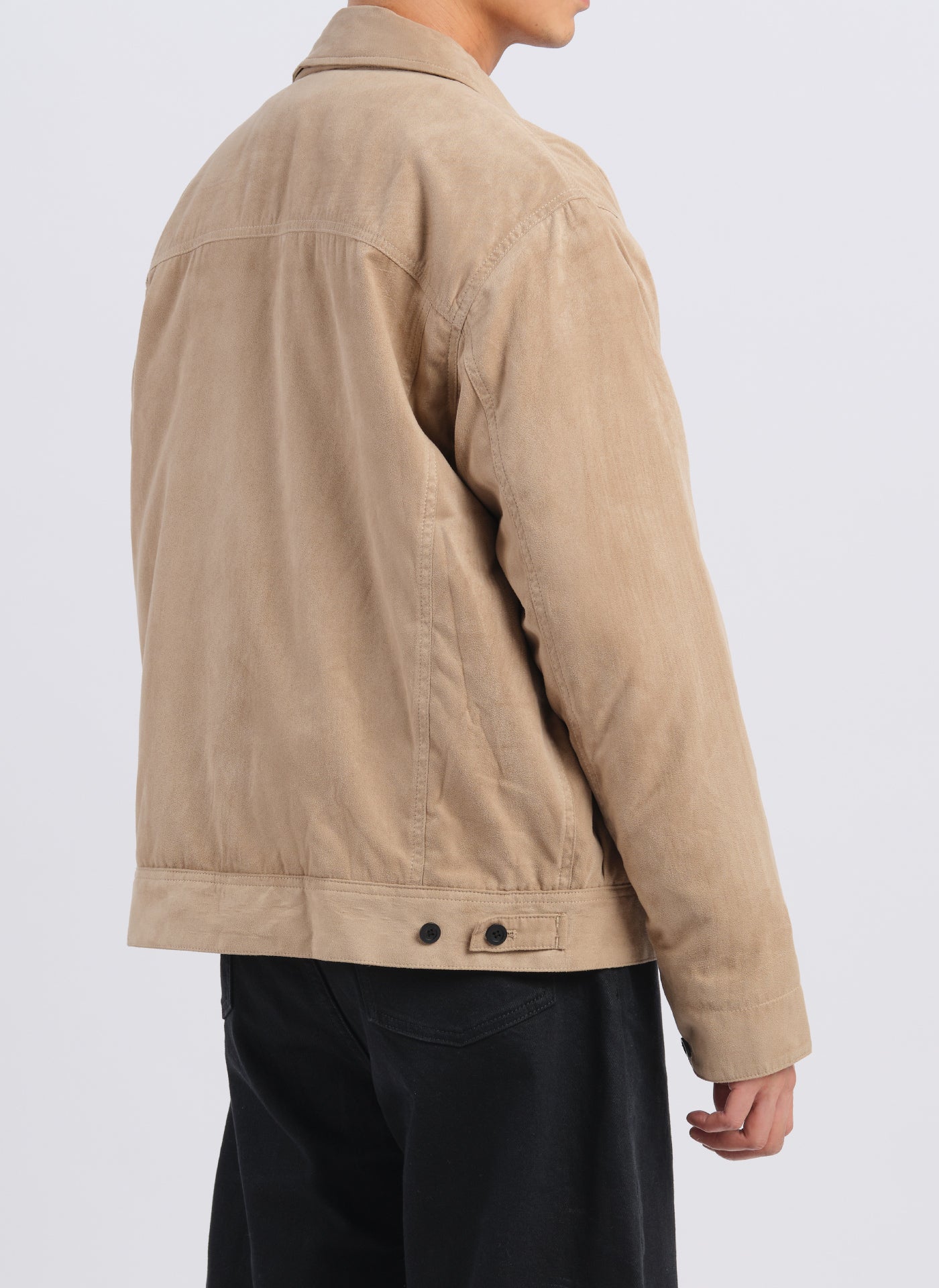 Eco-Friendly Suede Primaloft Insulated Padded Jacket for Men & Women - Lightweight Winter Coat for Outdoor Activities, Hiking & Travel