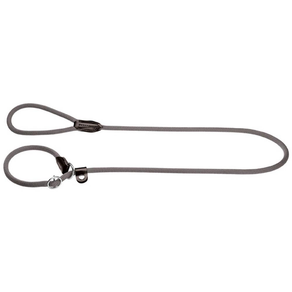 HUNTER Freestyle Retriever Dog Leash - 8mm x 170cm Durable Nylon Training Lead for Medium to Large Dogs - Perfect for Walking, Running & Outdoor Adventures (Grey)