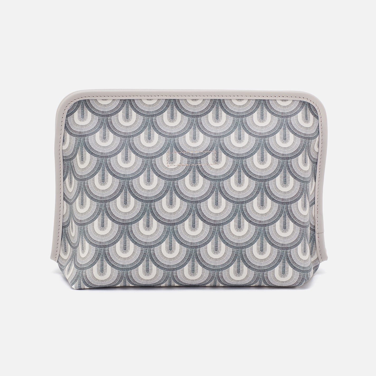 Large Cosmetic Makeup Pouch Travel Organizer - Waterproof Coated Canvas Bag for Women, Grey Dawn - Perfect for Travel, Gym & Daily Essentials Storage