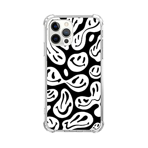 Black White Smile Face