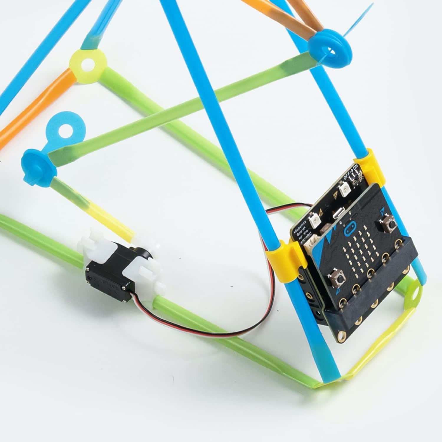 Strawbees STEAM Starter Robotics Kit with micro:bit - STEM Learning & Coding for Kids - Perfect for Classroom, Homeschool & DIY Projects