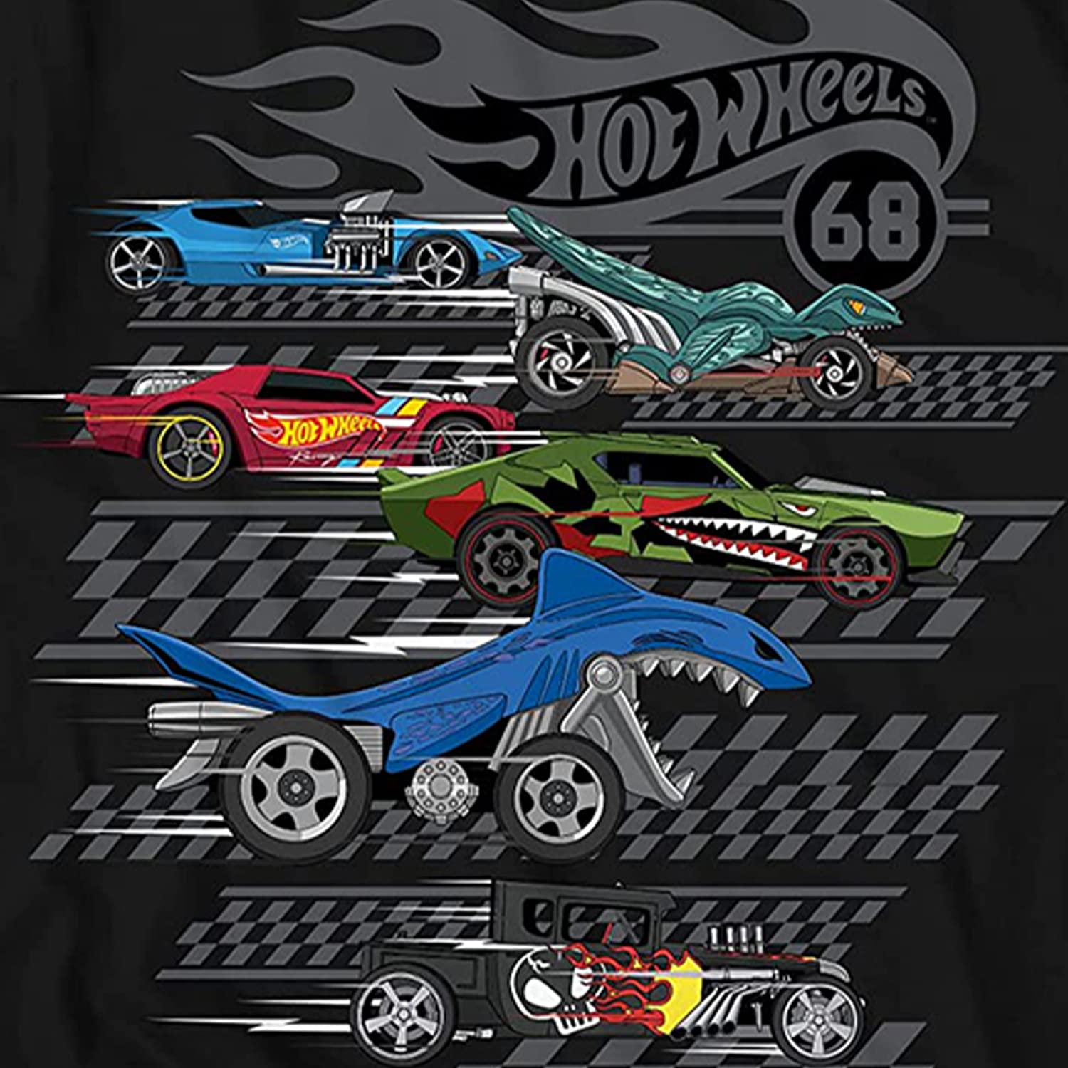 Hot Wheels Boys Short Sleeve T-Shirt - Cool Cars Graphic Tee for Kids - Perfect for Playdates, Birthday Parties & Everyday Wear