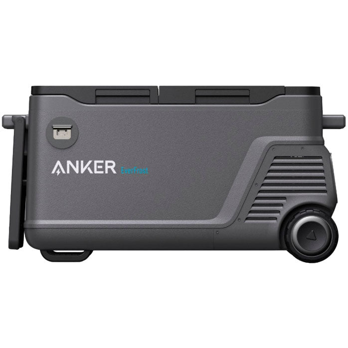 Anker EverFrost 50-Quart Dual Zone Portable Cooler - Electric Car Fridge for Camping, Road Trips & Outdoor Adventures - Keep Food & Drinks Cold Anywhere