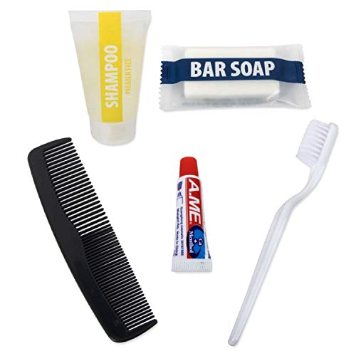 96-Piece Bulk Hygiene Travel Kit - Essential Toiletries for Travel, Emergency Preparedness & Charity Donations - Perfect for Hotels, Shelters & Disaster Relief