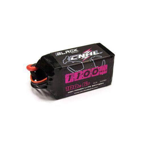 CNHL Black Series 22.2V 6S 1100mAh 100C LiPo Battery with XT60 Connector - High Performance RC Drone Battery for FPV Racing and Aerial Photography