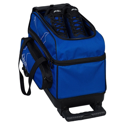 KR Strikeforce Hybrid Royal Double Roller Bowling Ball Bag - Durable & Spacious for Tournaments & League Play - Perfect for Pro & Amateur Bowlers