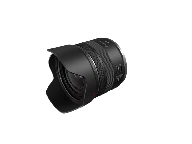 Canon RF 24mm f/1.8 IS STM Macro Lens - Wide Angle Prime Lens with Image Stabilization for Canon Mirrorless Cameras | Perfect for Low Light Photography, Vlogging & Macro Shots