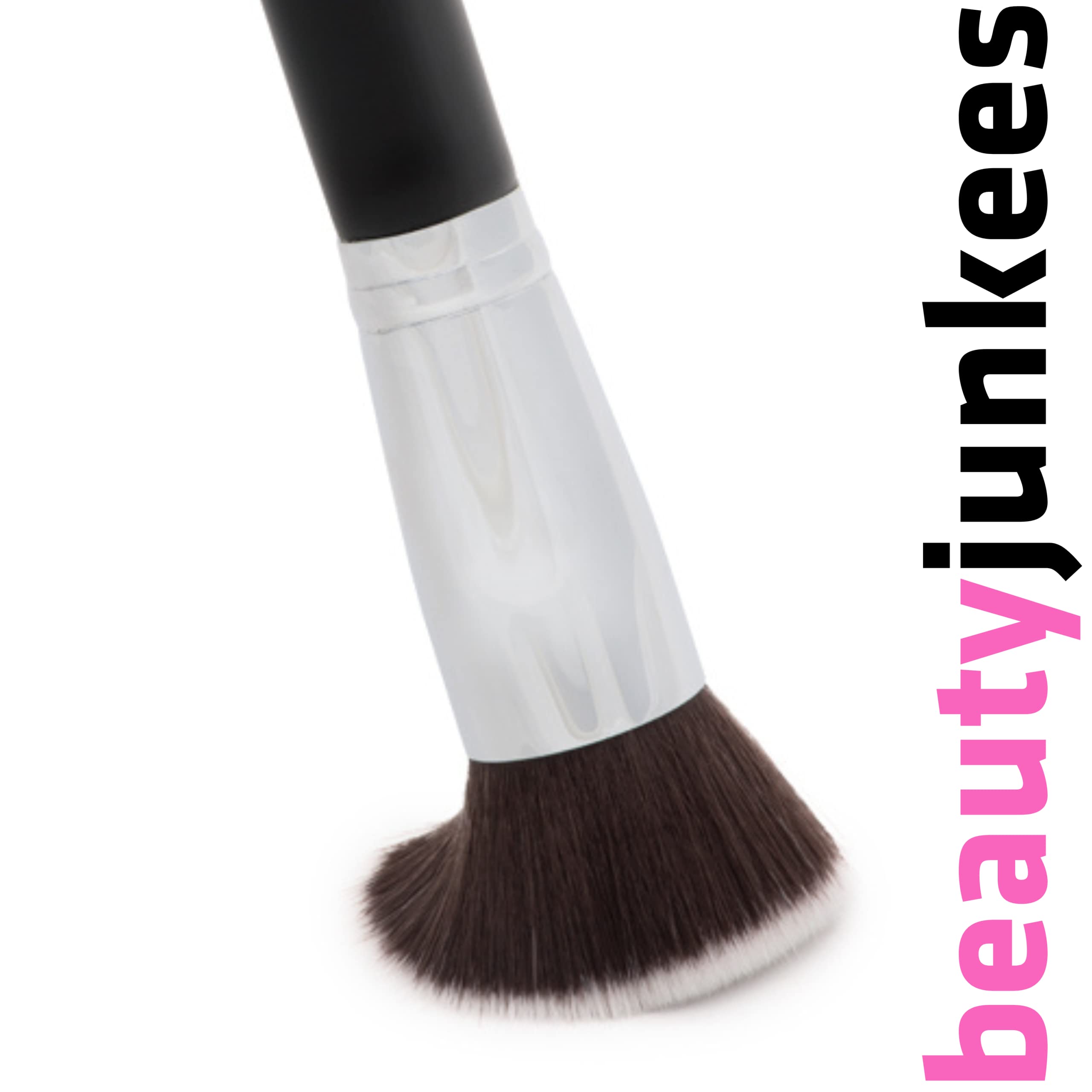 Flat Top Kabuki Foundation Brush - Large Dense Synthetic Makeup Brush for Liquid, Cream & Powder | Perfect for Buffing, Blending & Stippling | Professional Makeup Applicator for Flawless Base | Ideal for Everyday Makeup & Airbrush Finish