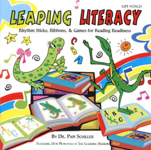 Leaping Literacy: Rhythm Sticks, Ribbons & Reading Games for Kids - Boost Reading Readiness with Fun Classroom & Home Activities
