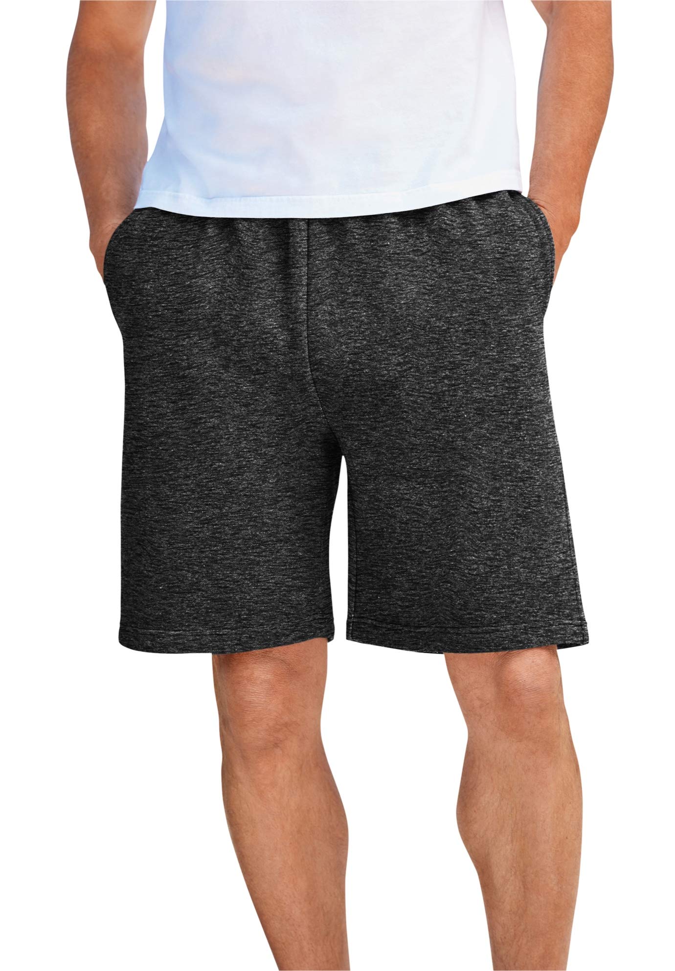 KingSize Men's Big & Tall Comfort Fleece Shorts - Soft Lounge & Sleep Shorts for Relaxing at Home, Travel & Gym