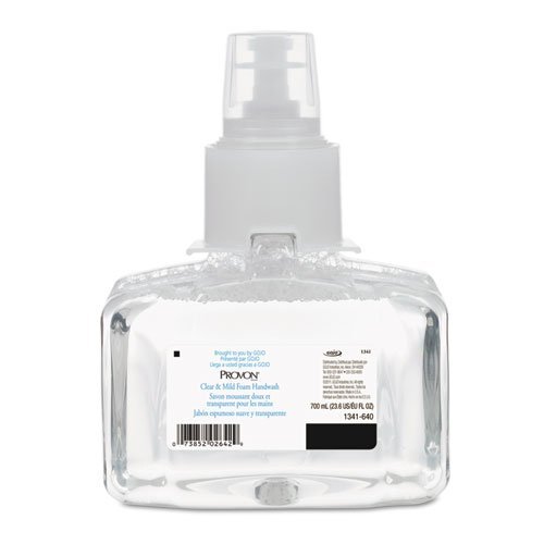 Gentle Unscented Foam Hand Soap Refill - 700mL (3 Pack) | Hypoallergenic & Moisturizing for Sensitive Skin | Ideal for Home, Office, and Healthcare Facilities