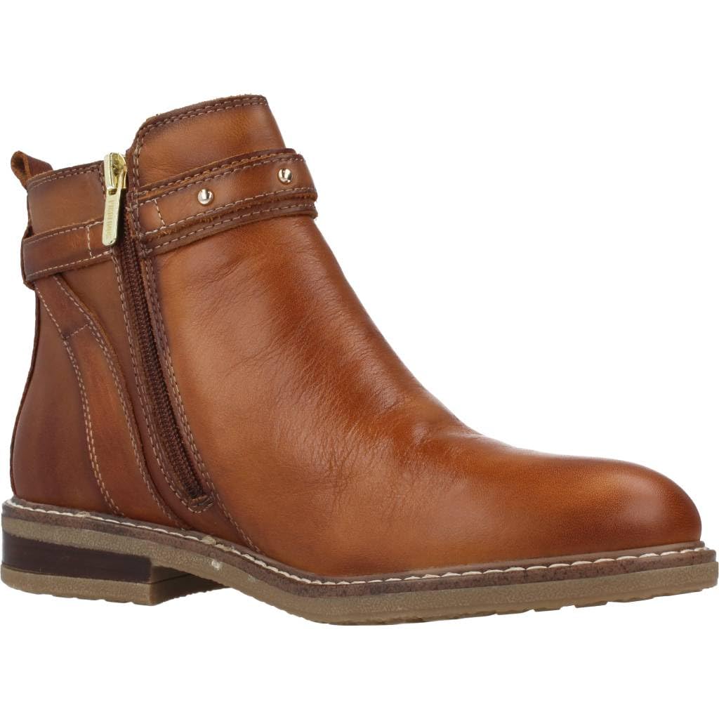 PIKOLINOS Women's Aldaya Leather Flat Ankle Boots - Comfortable & Stylish for Casual Wear, Office & Travel