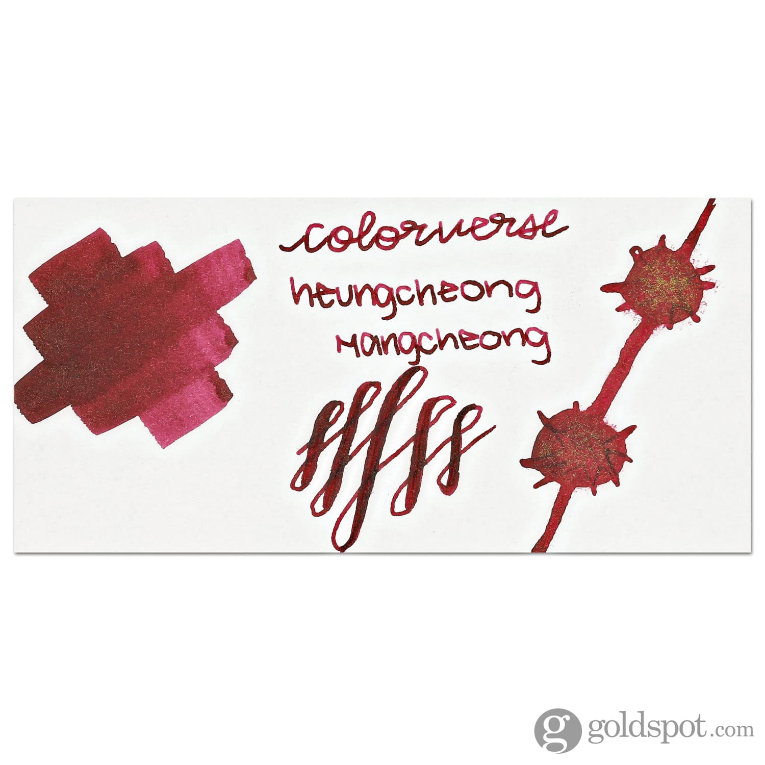 Colorverse Kingdom II Project Bottled Ink - Heungcheong Mangcheong (30mL) - Premium Fountain Pen Ink for Calligraphy, Journaling & Artistic Writing