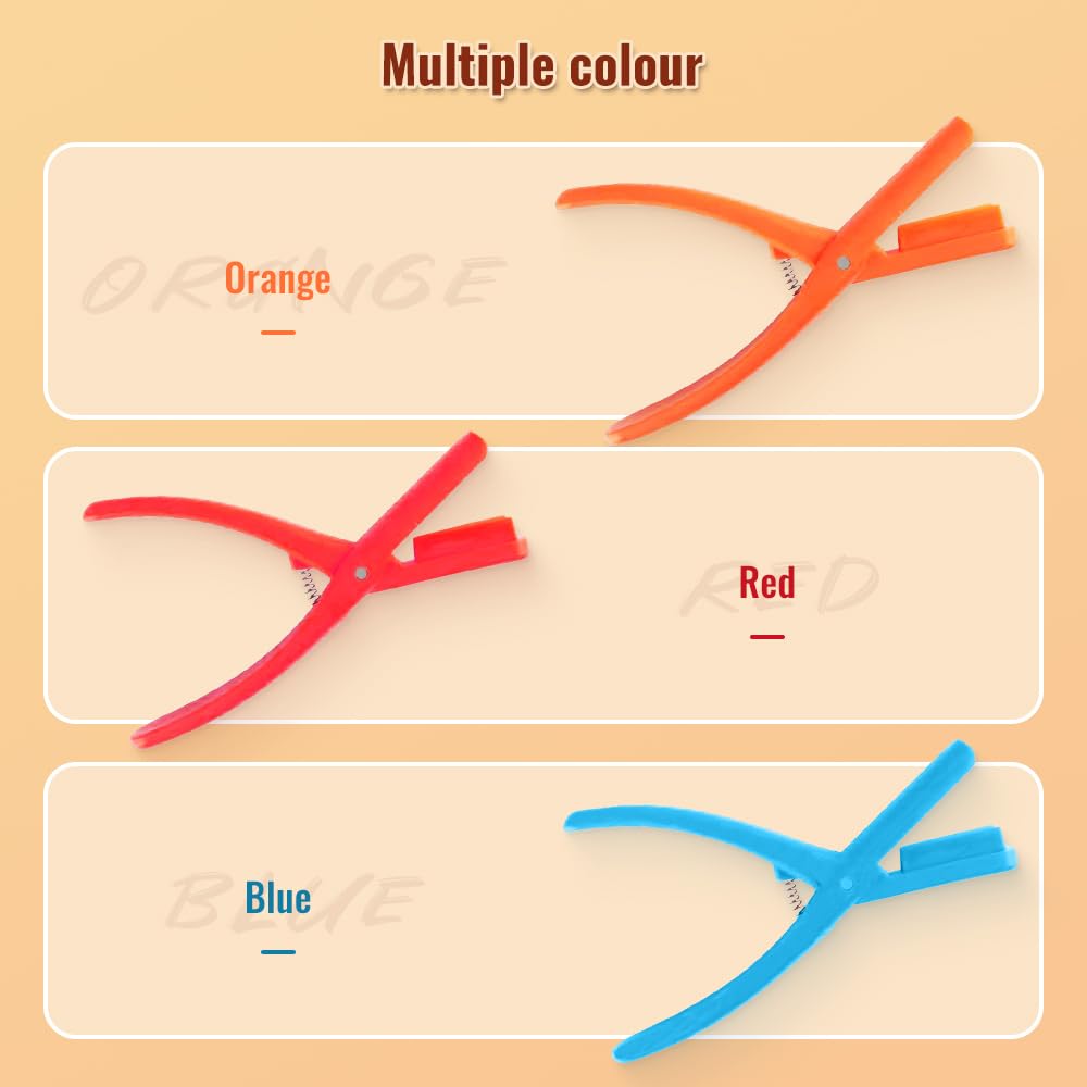 2024 New Crawfish Sheller & Shrimp Peeler Tool - Effortless Peeling for Cooked Shrimp Tails & Seafood - Durable Kitchen Gadget (5-Pack, Red) - Perfect for Cajun Boils, Seafood Parties & Home Cooking