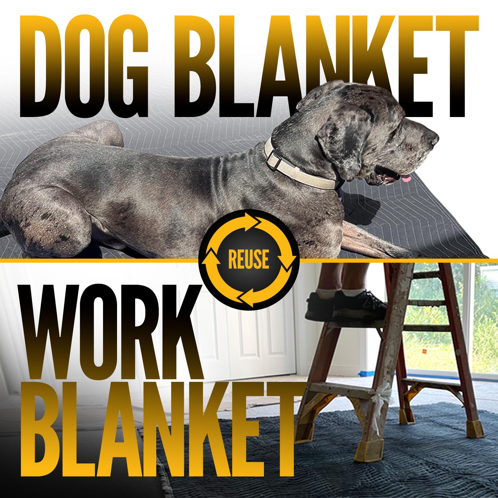 Professional Quilted Moving Blankets 72
