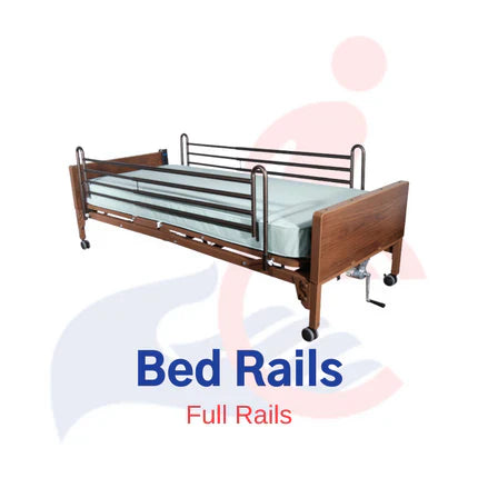 DRIVE Delta Ultra Light 1000 Semi Electric Bed - Adjustable Hospital Bed for Home Use, Elderly Care & Patient Recovery