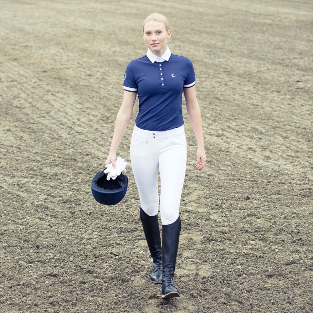 Horze Grand Prix Kids Silicone Full Seat Breeches - Comfortable Equestrian Riding Pants for Young Riders - Perfect for Horseback Riding Lessons & Competitions
