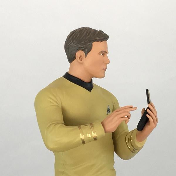 Star Trek TOS Kirk and Spock Collectible Statue Set - 2-Pack Premium Paperweights for Office Desk, Sci-Fi Decor & Gift for Trekkies