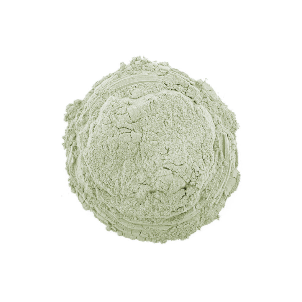 Organic French Green Clay Powder for Skin Care - Detoxifying & Purifying Facial Mask, Acne Treatment, Deep Cleansing - DIY Beauty & Spa Use at Home