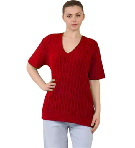 Red V Neck