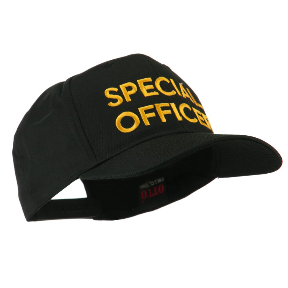 e4Hats.com Special Officer Embroidered Cap - Police, Security & Military Style Hat for Law Enforcement Professionals - Perfect for Duty, Outdoor Work & Casual Wear
