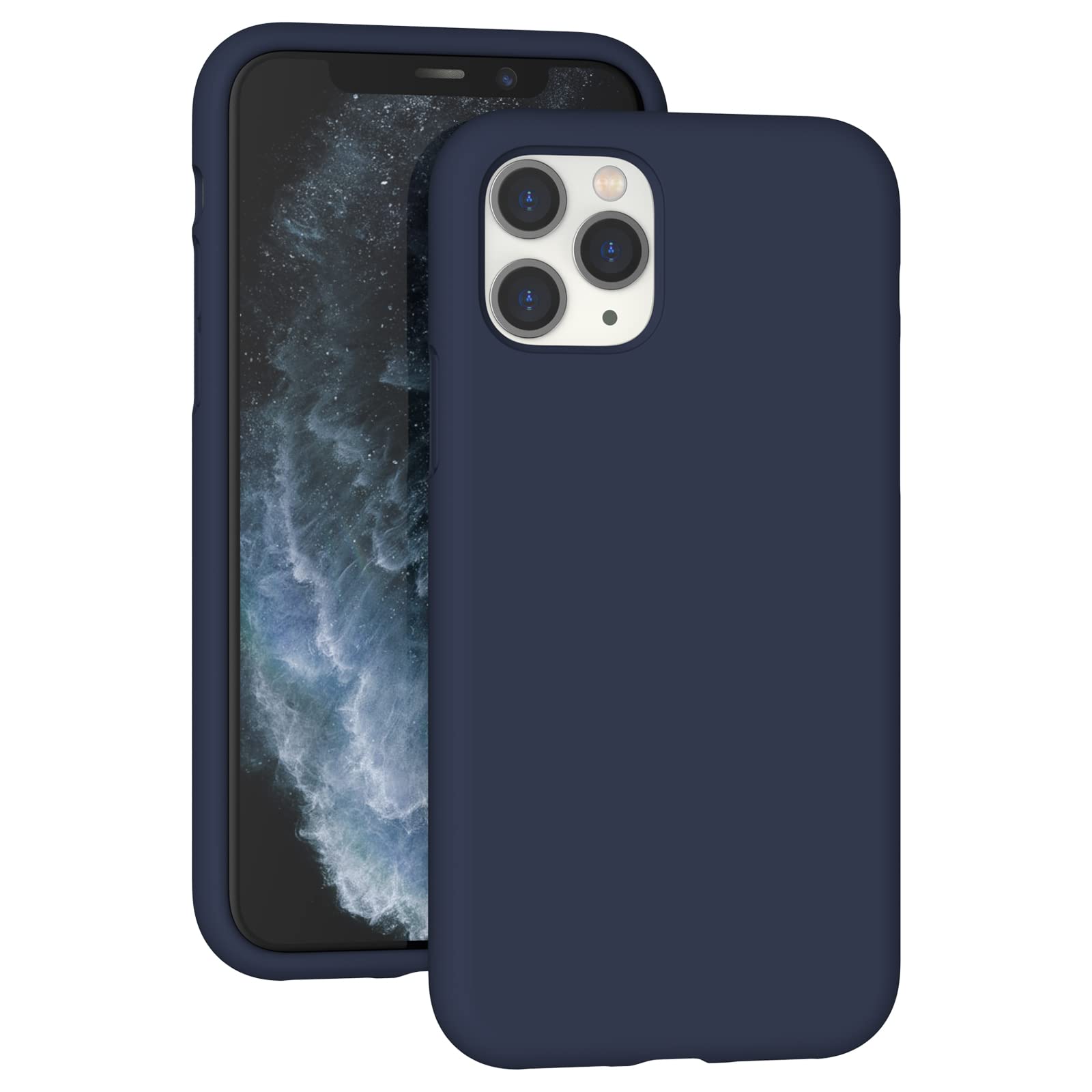 K TOMOTO Shockproof Liquid Silicone Case for iPhone 11 Pro Max (6.5