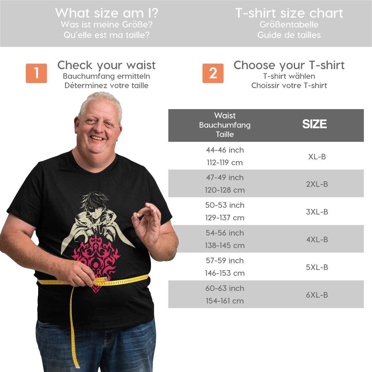 Rising of the Shield Hero Anime Graphic T-Shirt for Men - Big & Tall Plus Size Comfort Fit - Casual Wear, Cosplay & Anime Conventions