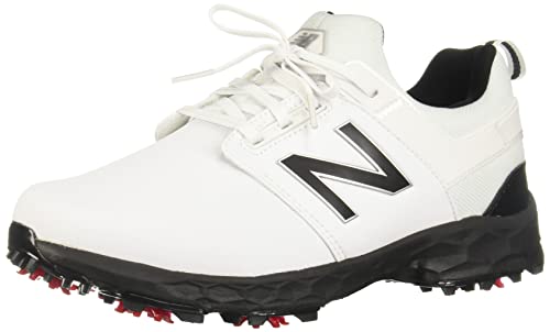 New Balance Men's Linkspro Spiked Golf Shoes - Lightweight & Waterproof for Comfortable Walking on the Course | Perfect for Golfers Seeking Traction and Support