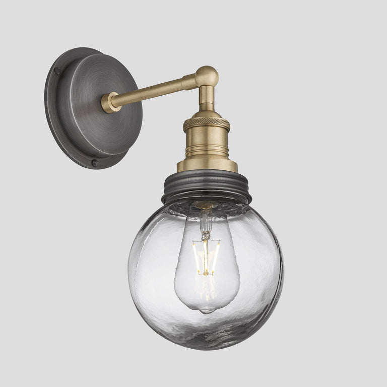 Brooklyn Outdoor IP65 Globe Wall Light - Weatherproof, Durable & Stylish - Perfect for Patio, Garden & Porch Lighting