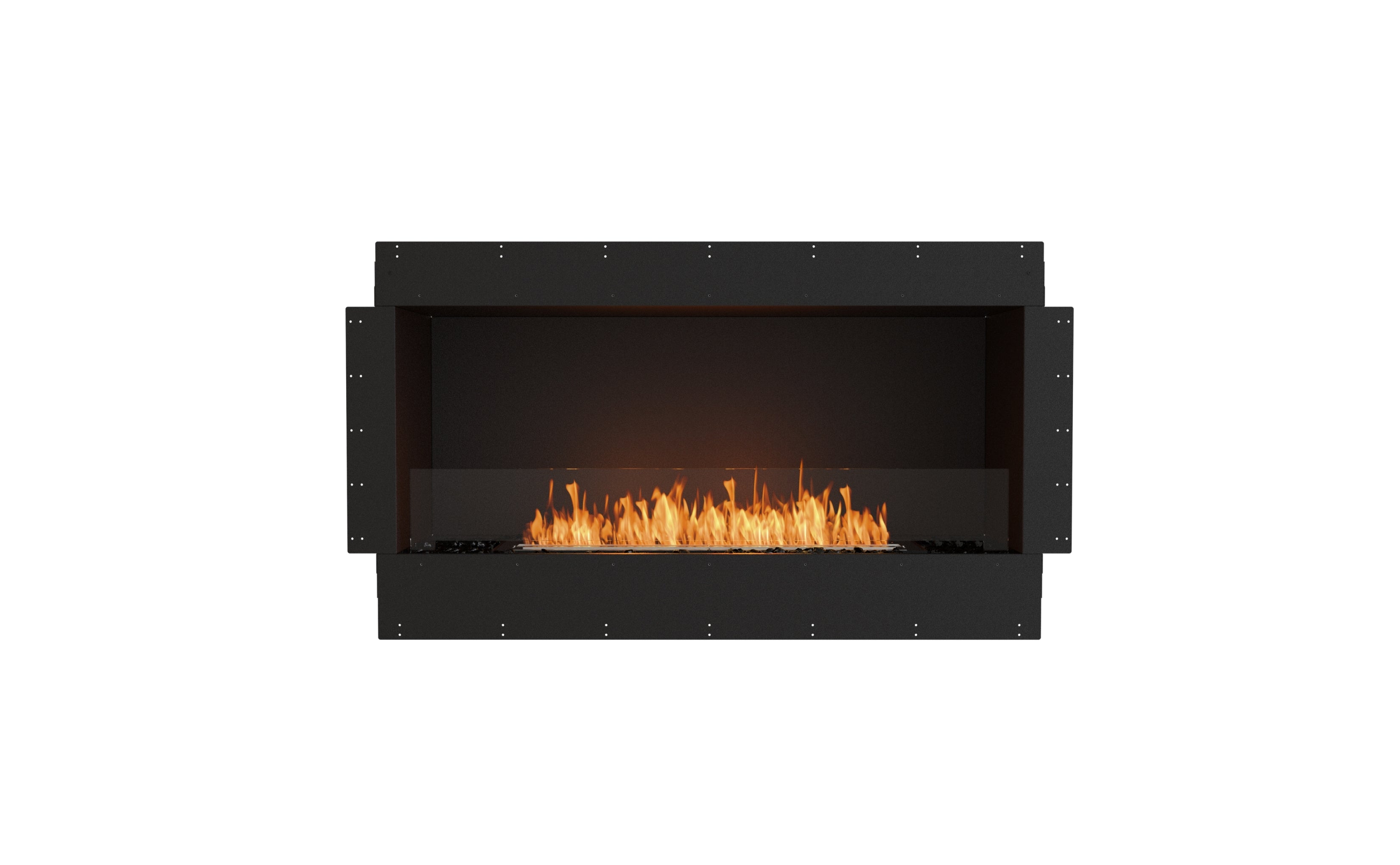 EcoSmart Fire Flex 50SS Single Sided Fireplace Insert - Energy Efficient Electric Fireplace Heater for Home, Living Room & Bedroom - Realistic Flame Effect with Adjustable Thermostat