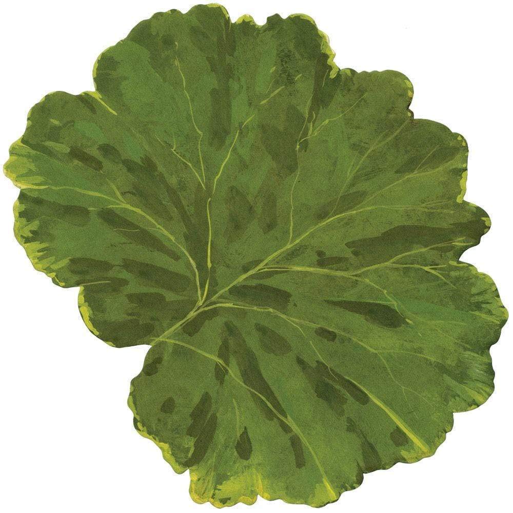 Eco-Friendly Caspari Leaf Die-Cut Placemats Set of 4 - Elegant Table Setting for Thanksgiving, Dinner Parties & Home Decor