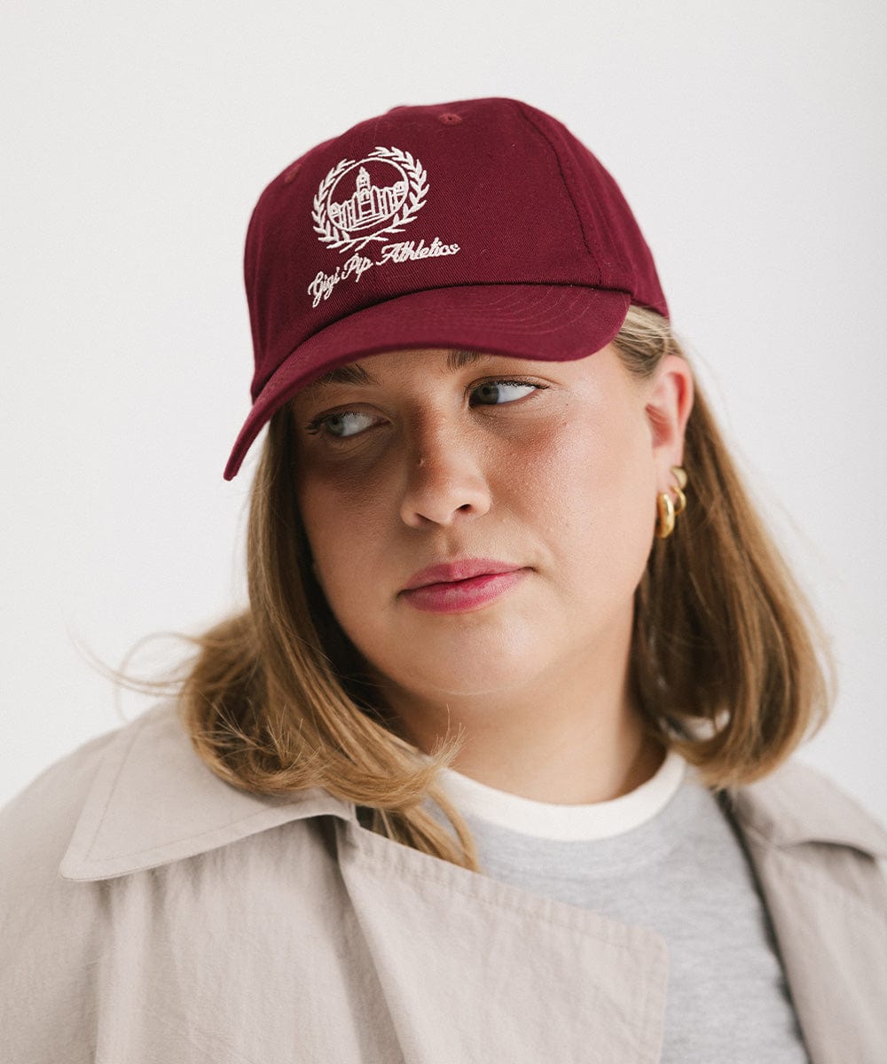 Gigi Crest Baseball Cap for Men & Women - Adjustable Dad Hat with Embroidered Logo - Perfect for Outdoor Sports, Casual Wear & Sun Protection